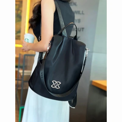 Large Capacity Outdoor Tote Bag ( black )