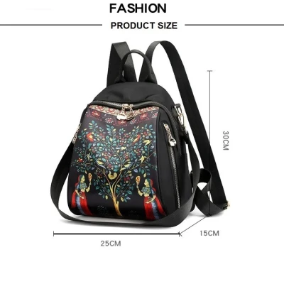 New Female Backpacks High Capacity Waterproof 2
