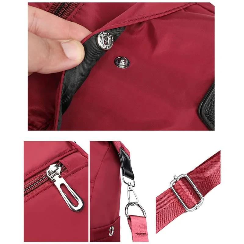 Women's Handbag Solid ( Red colour )