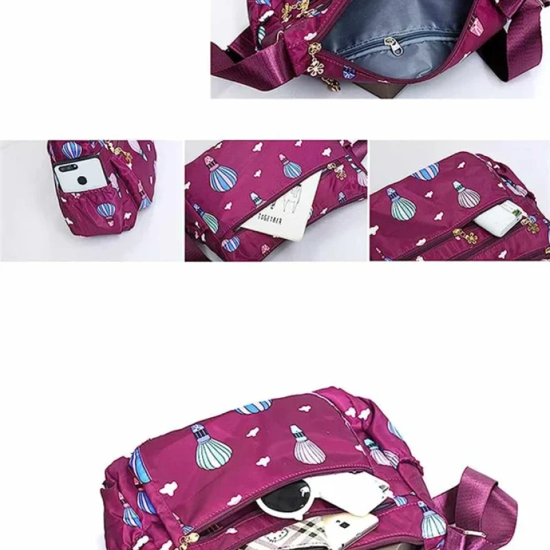 Korean sports travel shoulder bag ( purple colour )