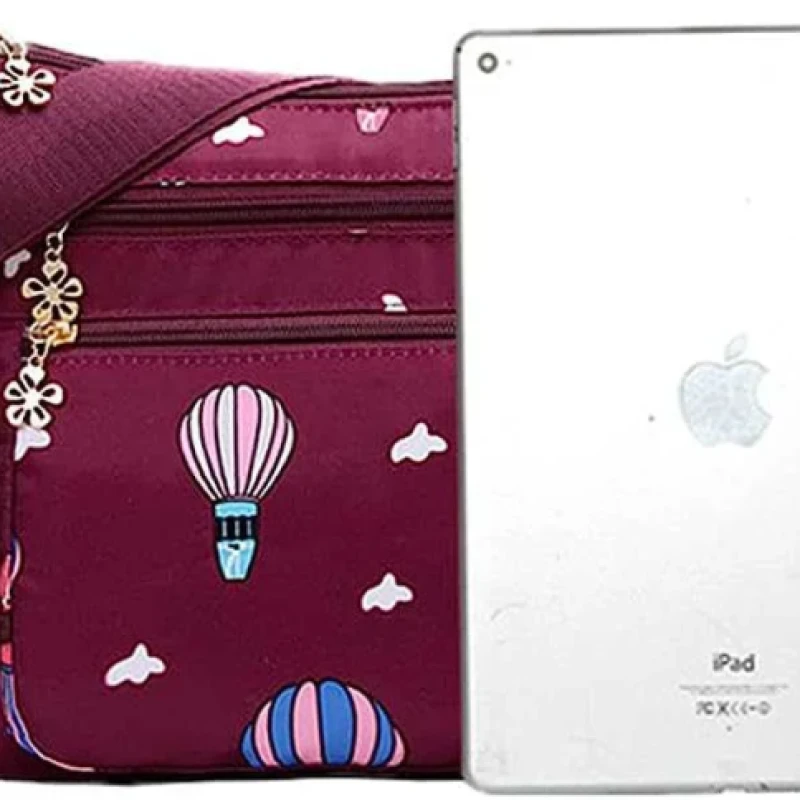 Korean sports travel shoulder bag ( purple colour )