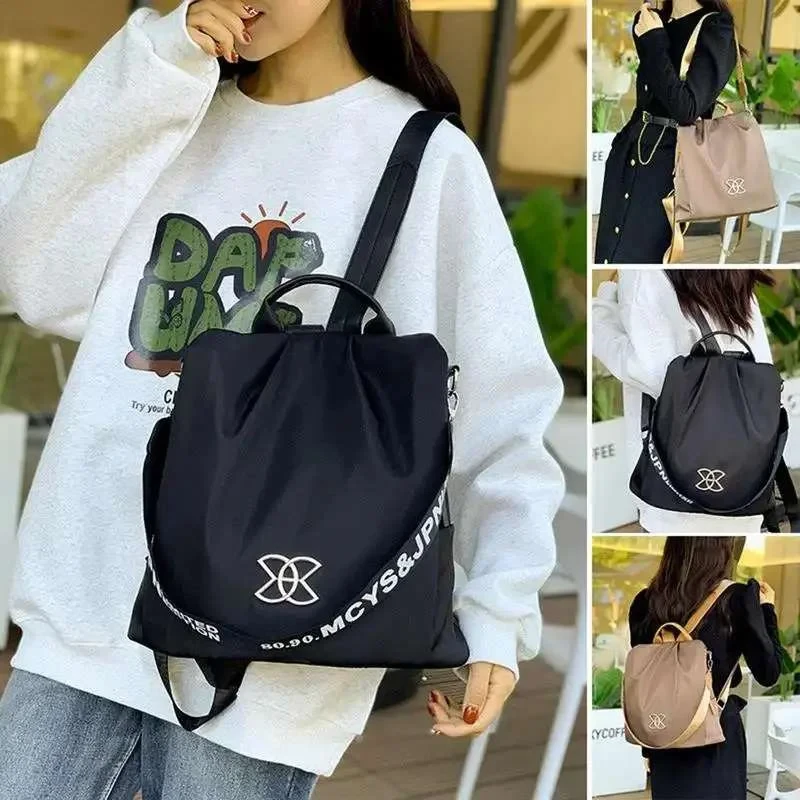 Women Large Capacity Outdoor Tote Bag ( black )