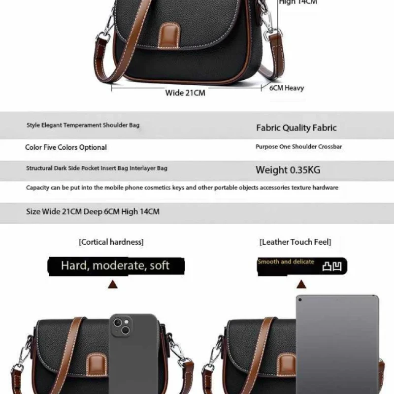 PU Leather Handbags Women Fashion Crossbody Bags