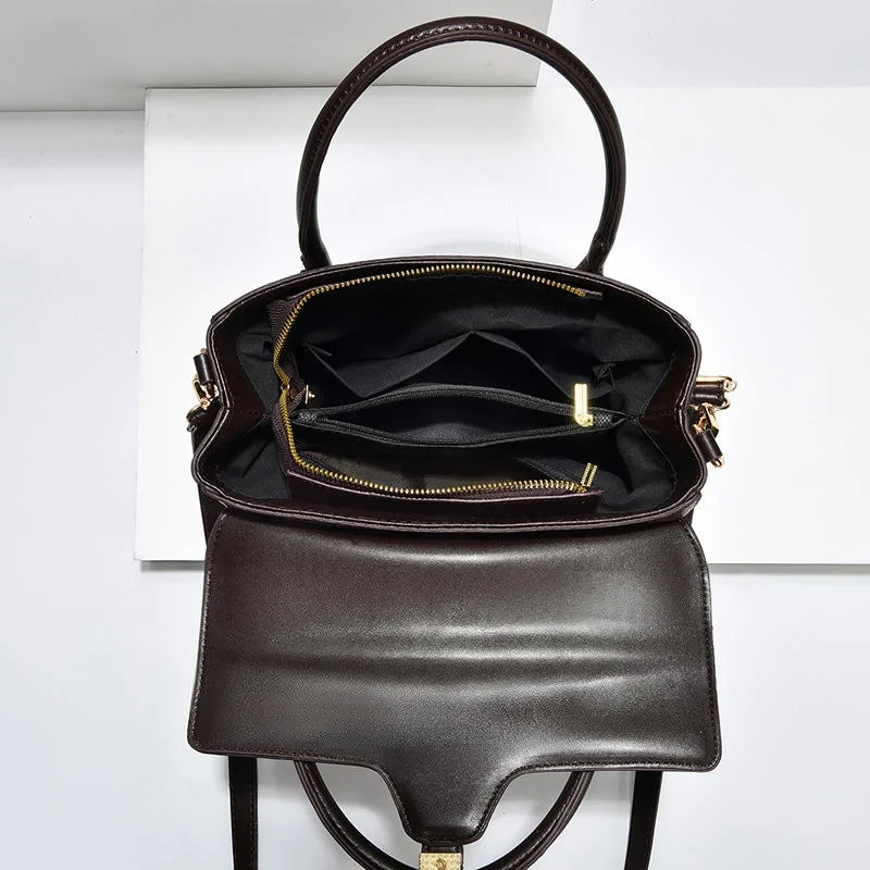 Newest High Quality MK Design American Bag Luxury Women's Handbags(Black)