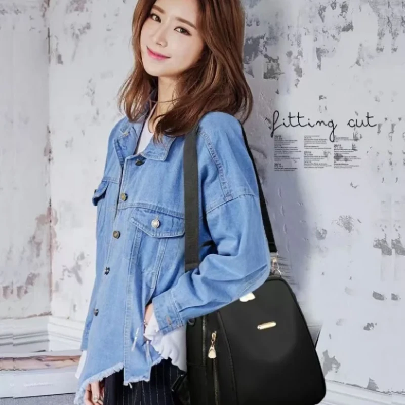 New Female Backpacks High Capacity Waterproof